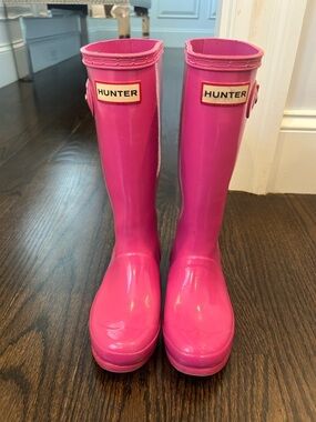 Hunter Boots Girls. Size 1.